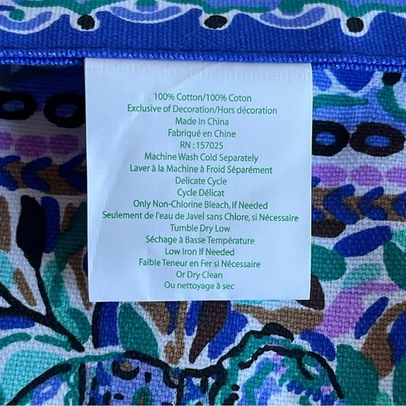 NWT Lilly Pulitzer Printed Cloth Napkin Set - Picture 7 of 9